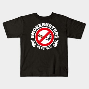 Smokebusters No Smoking Logo Kids T-Shirt